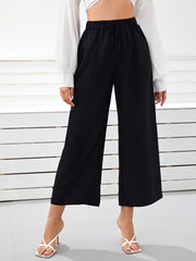 Shein- Wide Leg Cropped Pants
