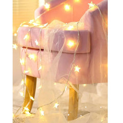 Shein- The Nebras Chain With The Lamp With The Star 20 Pieces