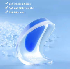 Silicone Gel Soft Insole Cushion,  Shoe Insole Heel Pad, Foot Massage Care Pad