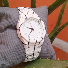Black  And White Arabic Aura Watch