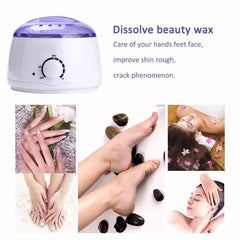 Wax Melting Heating Machine, Multifunctional Wax Melting Pot, Wax Beans Bead Heater, Wax Paraffin Heater, Portable Electric Hair Removal Kit, Melting Pot Hot Wax Heater