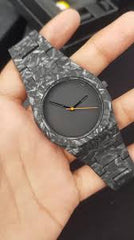 Black  And White Arabic Aura Watch