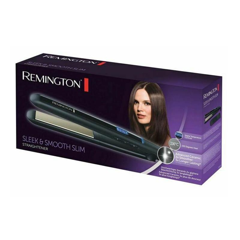 Remington- S5500 Sleek & Smooth Slim Digital 230 C, 15 Sec Heat Up #01 Hair Straightener