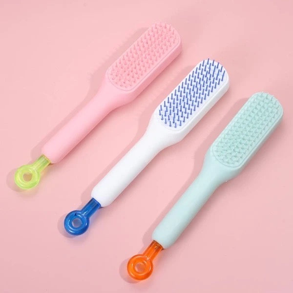 Self Cleaning Hair Brush, Anti-Static Hair Comb Magic Hair Brush, Anti Static Comb