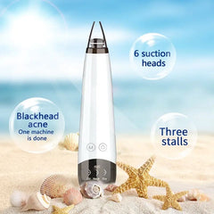 Black Spot Suction Vacuum, Blackhead Remover Cleaning Device, Electric Facial Pore Cleaner, Skincare Exfoliating Beauty Device, Facial Pore Acne Pimple Cleaner, Facial Tag Vacuum Suction, Household Professional Facial Pore Pimple Cleanser