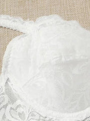 Shein - Beautiful bra with lace pattern and harmonious color