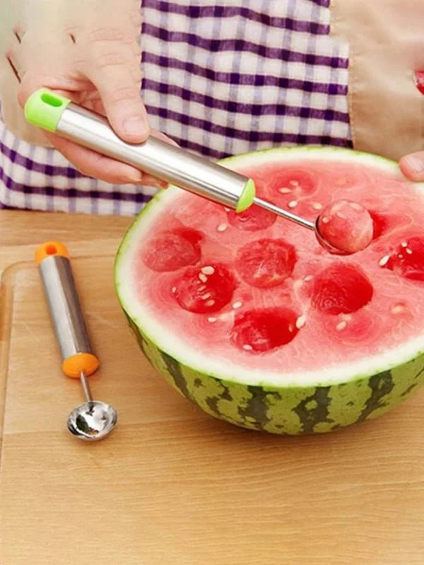 Shein - 1Pc Random Watermelon Digger Ball Spoon