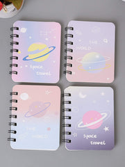 Shein- 1pc Planet Print Random Notebook