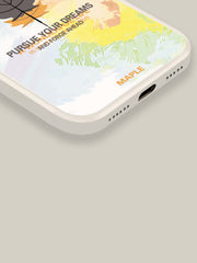 Shein- Leaf Pattern Phone Case