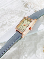 Shein - Rectangle Pointer Quartz Watch