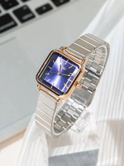 Shein - Square Pointer Quartz Watch