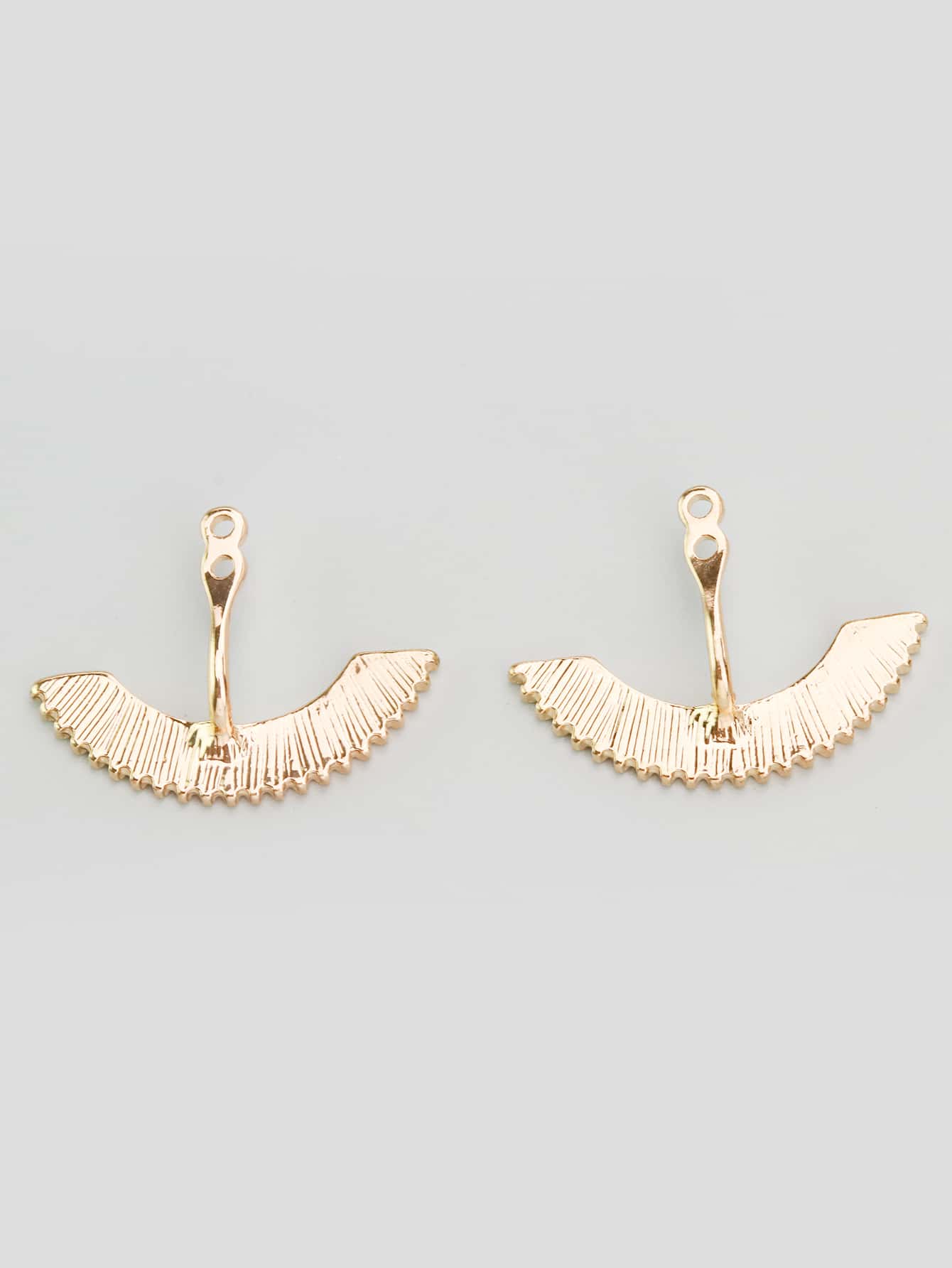Shein - Round Decor Earring Jackets
