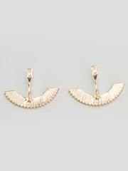 Shein - Round Decor Earring Jackets