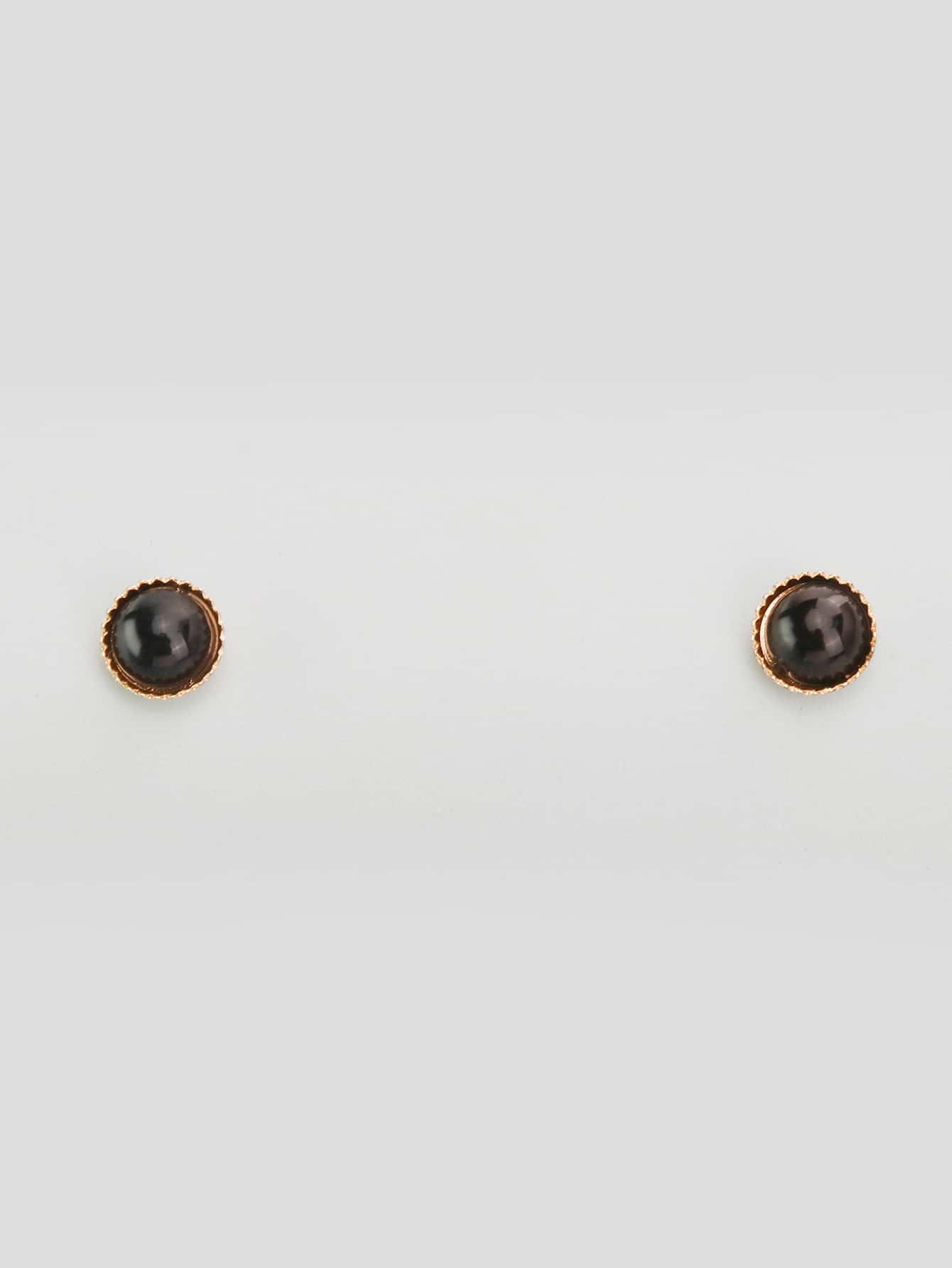 Shein - Round Decor Earring Jackets