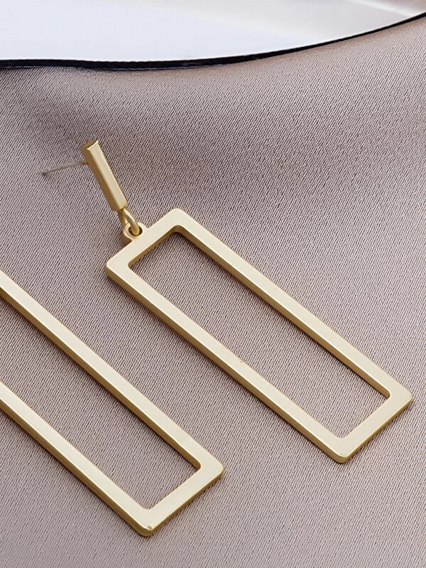 Shein - Simple Geometric Earrings
