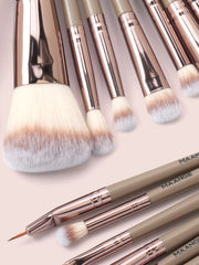 Shein - MAANGE 20pcs Professional Makeup Brush Set,Makeup Tools With Soft Brush Hair For Easy Carrying,Foundation Brush,Eye Shadow Brush,Eyebrow Brush,Concealer Brush,Contour Brush,Brush Set For Travel