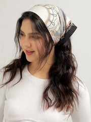 Shein - Chain Print Scarf