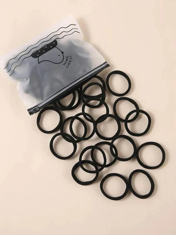 Shein - Simple Hair Tie - 50 Pcs