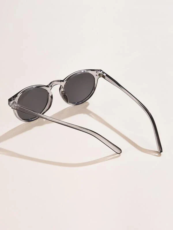 Shein - Round Frame Sunglasses