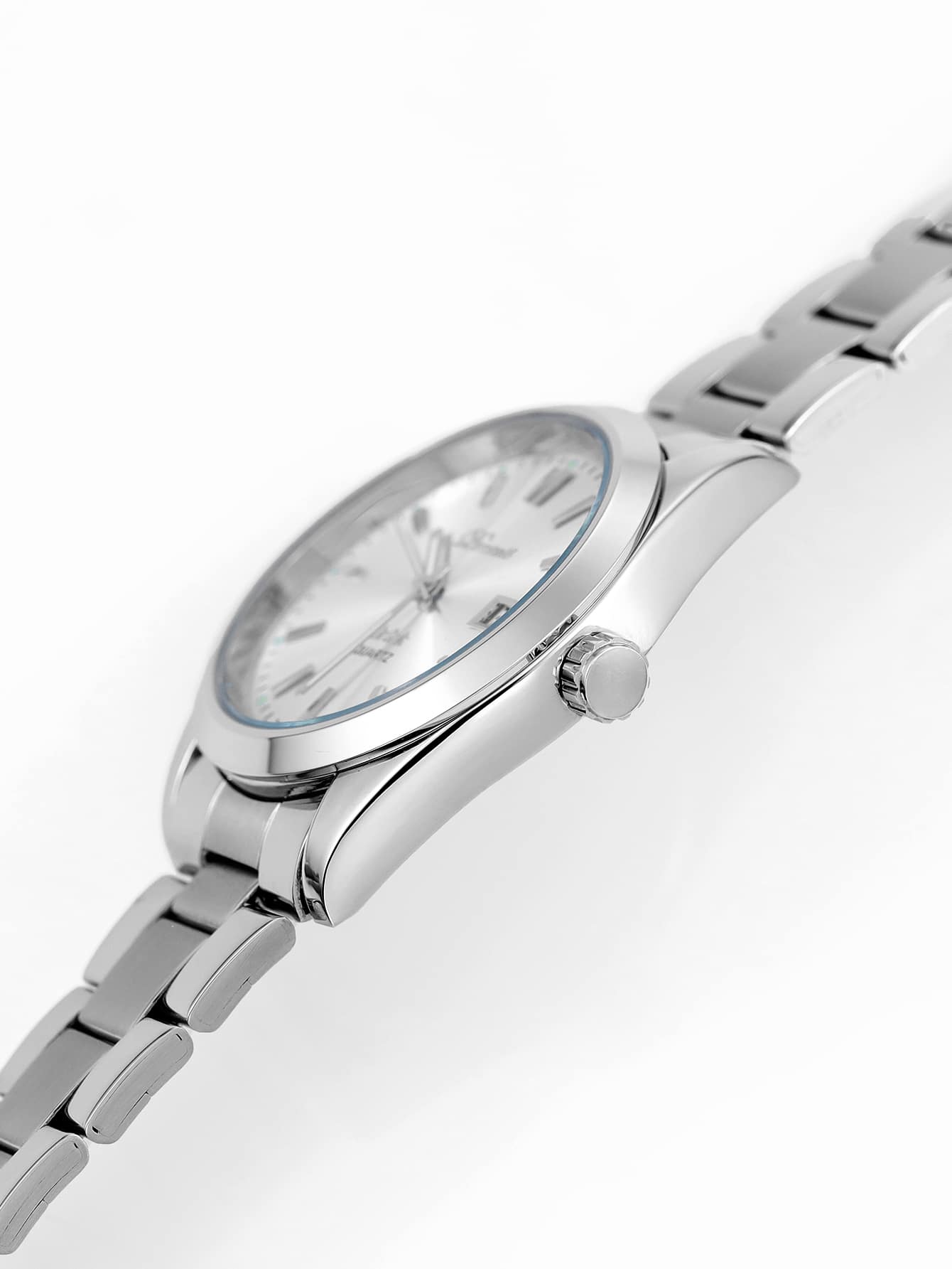 Shein - 1pc Men Water Resistant Quartz Watch