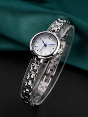 Shein - Fashionable, Sweet, Versatile, Slim and Small Women's Steel Band Bracelet Watch