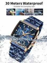 Shein - Men Date Detail Quartz Watch
