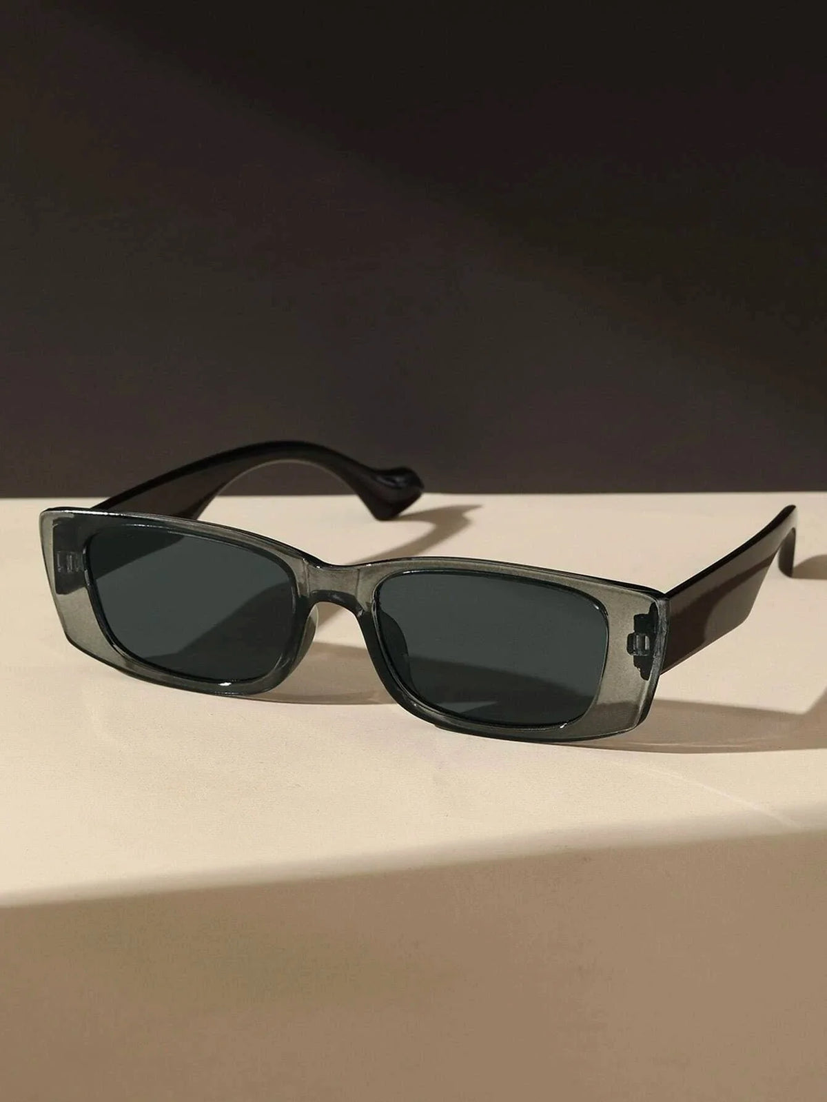 Shein - Square Frame Sunglasses