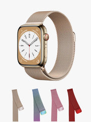 Shein - 1pc Metal Milanese Loop Band Compatible with Apple Watch Band