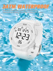 Shein - Digital Watch Ultra-Thin Digital Sports Watch Waterproof Fallow Fashion Wrist Watch for Men Women