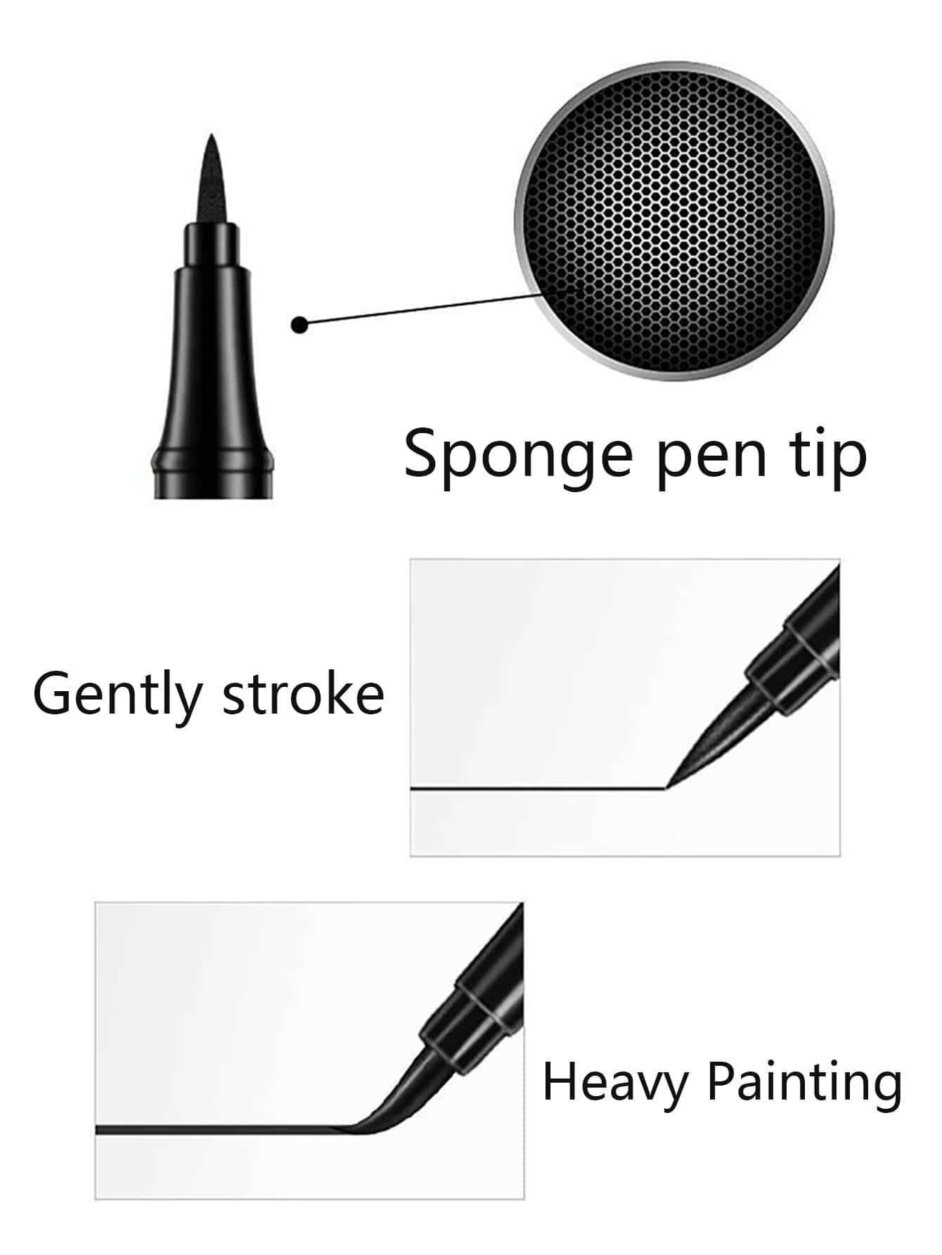 Shein - Long-lasting Waterproof Eyeliner Pencil