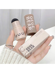 Shein - 1Pc Thick And Fluffy Hairline Powder For Waterproof And Sweatproof, To Fill And Modify The Forehead And Temple Shadow, Also Good For Eyebrow Modification - Light Grey