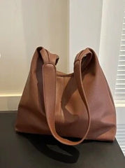 Shein - Solid Color Pu Leather Women's Crossbody Bag