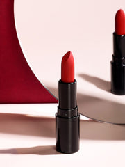 Shein - 4Pcs/Set Matte Velvet Lipstick Waterproof Long Lasting Moisturizing Cosmetic Solid Lip Balm