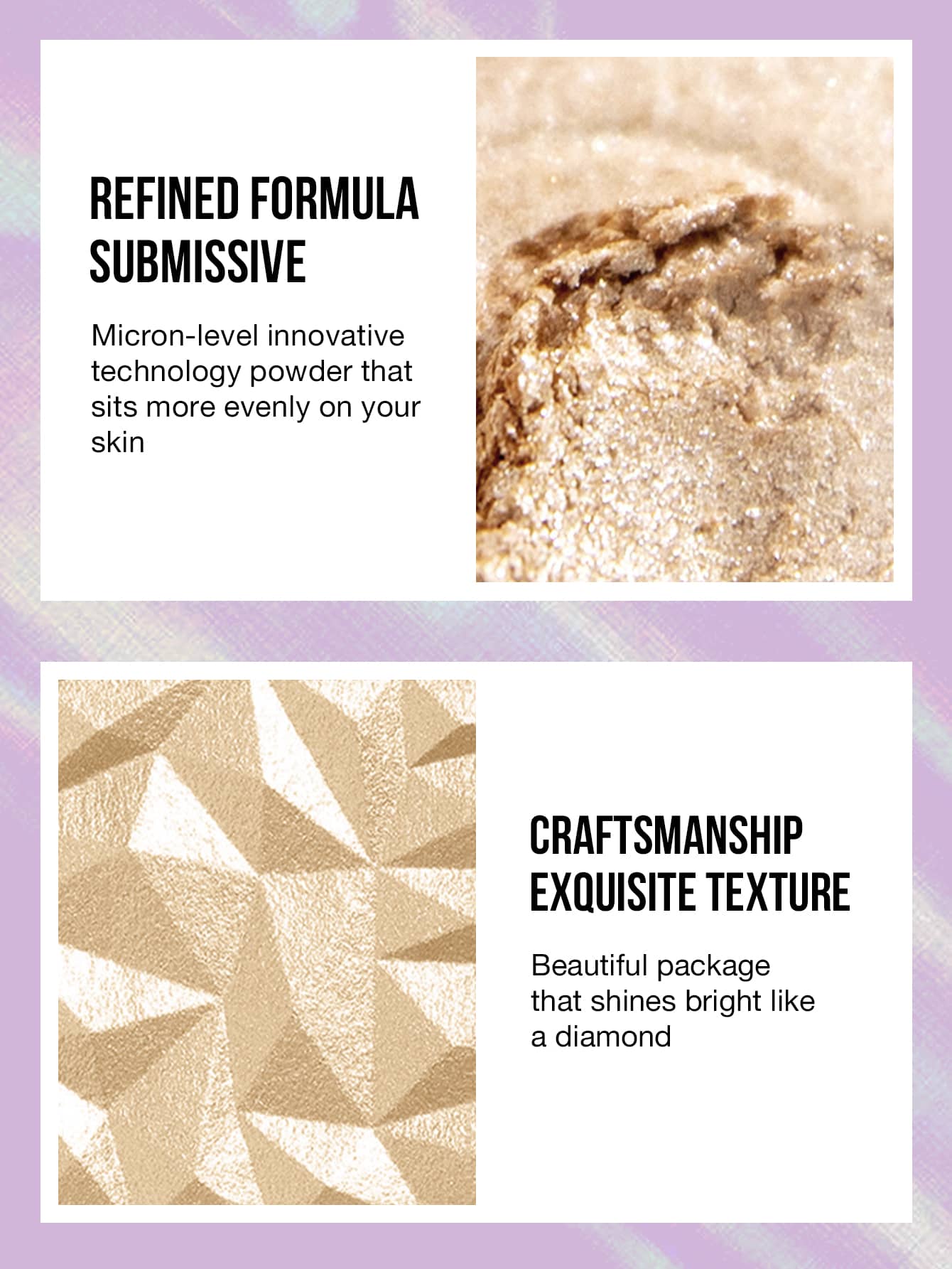 Shein - Missiyn Ultra Shimmer Highlighter, Brighten,Makeup Shimmer Illuminate Cosmetic, Silver Glitter Highlighter, Face Illuminator Highlighter, Shimmer, Lightweight, Professional Natural Glow - Gold