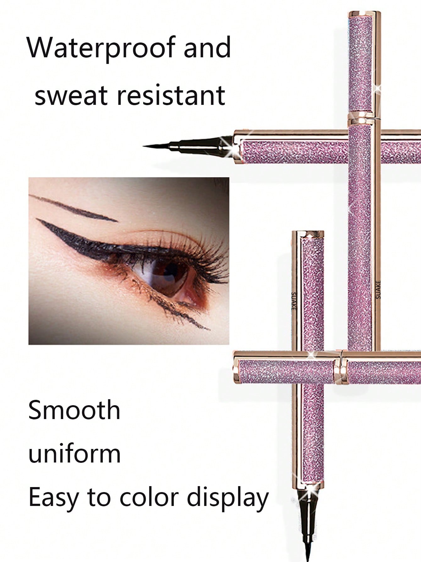 Shein - Long-lasting Waterproof Eyeliner Pencil