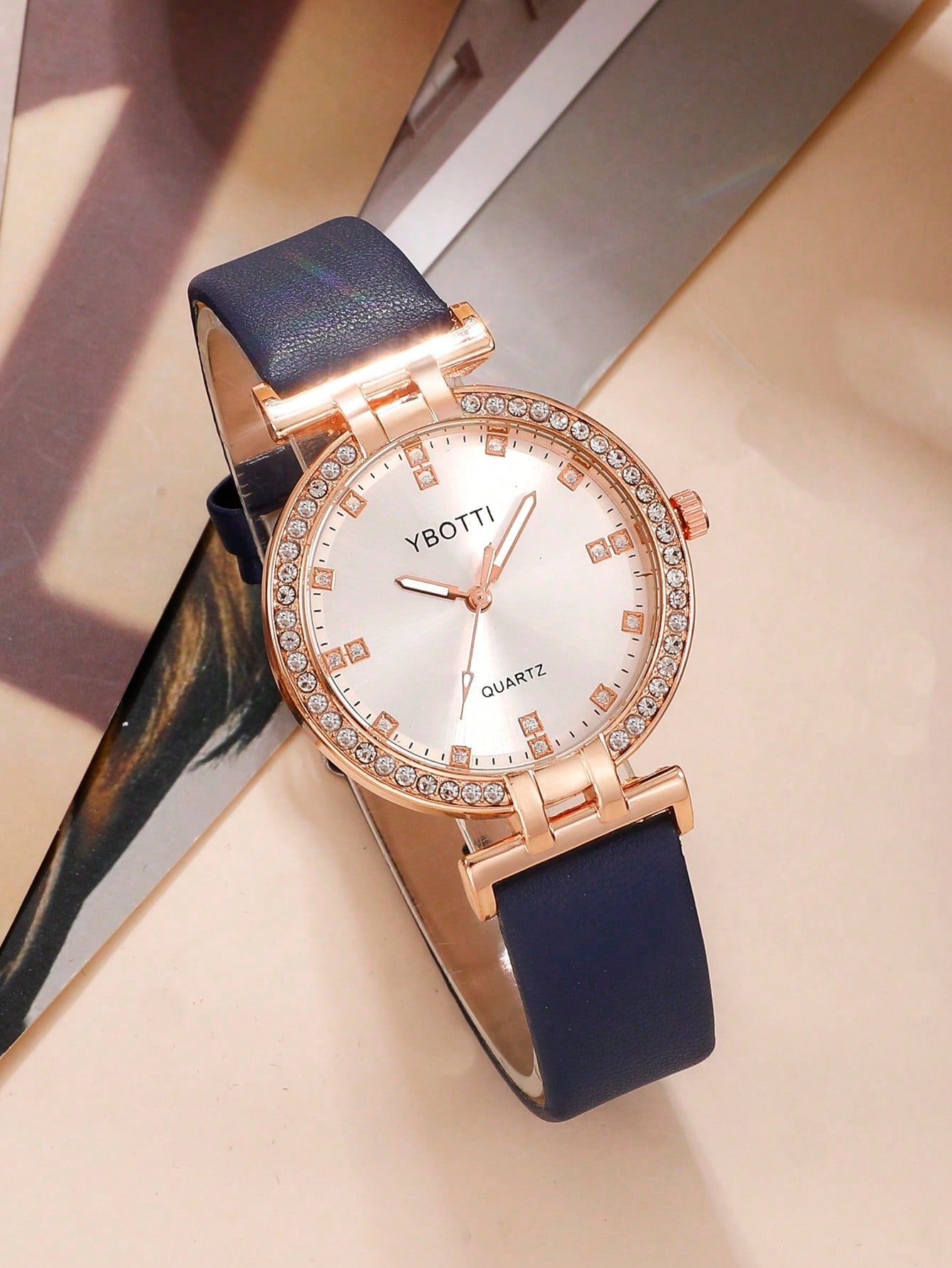 Shein - 5Pcs/Set New Fashion Women'S Watch Set
