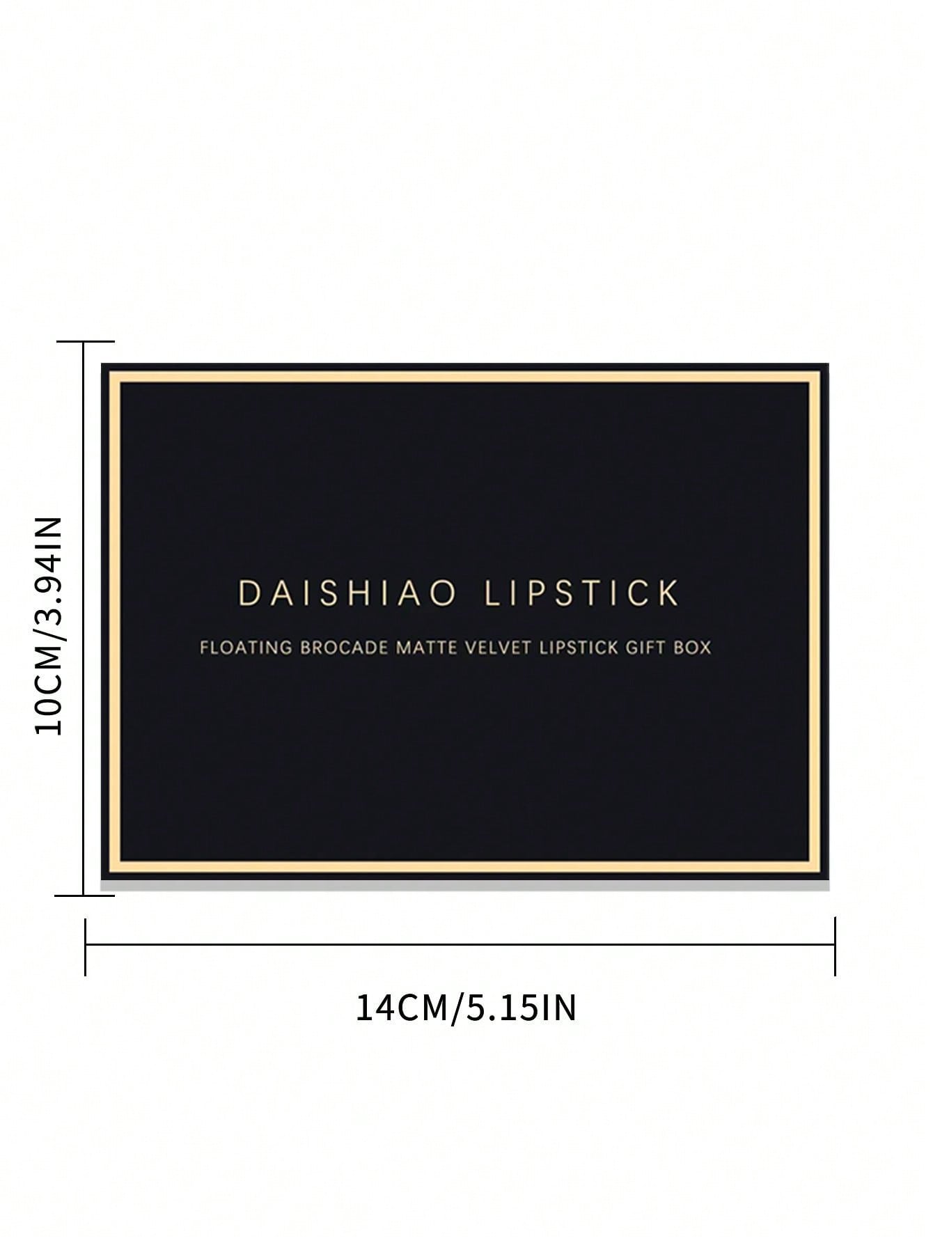 Shein - 4Pcs/Set Matte Velvet Lipstick Waterproof Long Lasting Moisturizing Cosmetic Solid Lip Balm