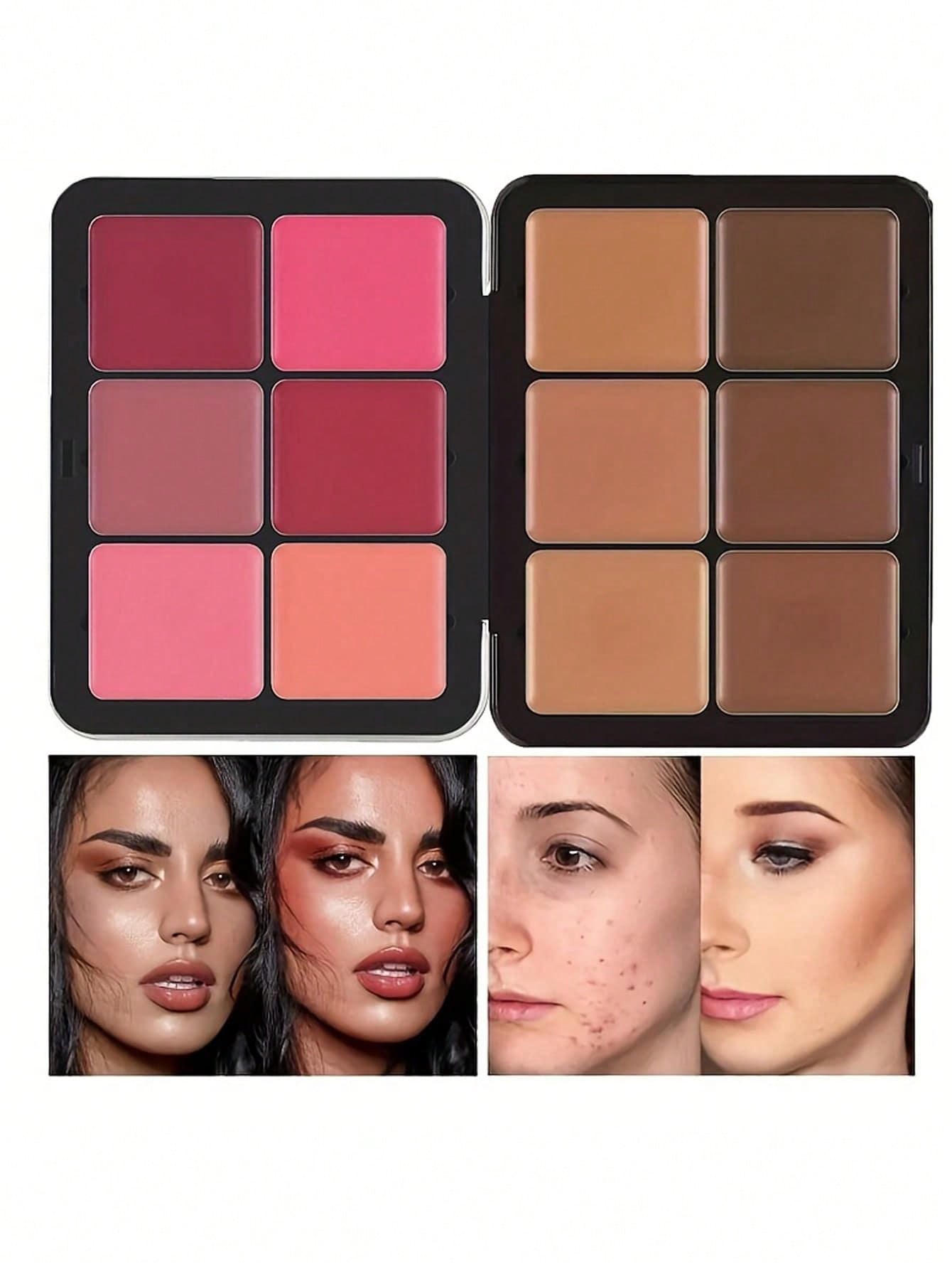 Shein - 12-Color Concealer & Blush Cream Palette