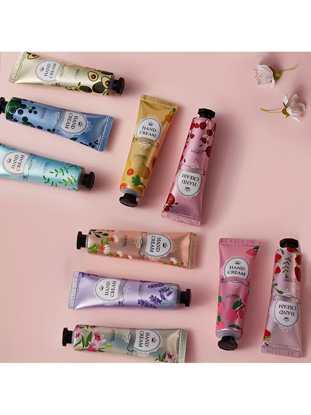 Shein - 5Pcs Gift Set Xiangfen Hand Cream - Deeply Moisturizing, Refining Pores, Tightening Skin, Reducing Fine Lines From Dry And Rough Hands