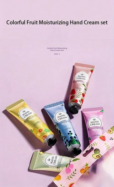 Shein - 5Pcs Gift Set Xiangfen Hand Cream - Deeply Moisturizing, Refining Pores, Tightening Skin, Reducing Fine Lines From Dry And Rough Hands