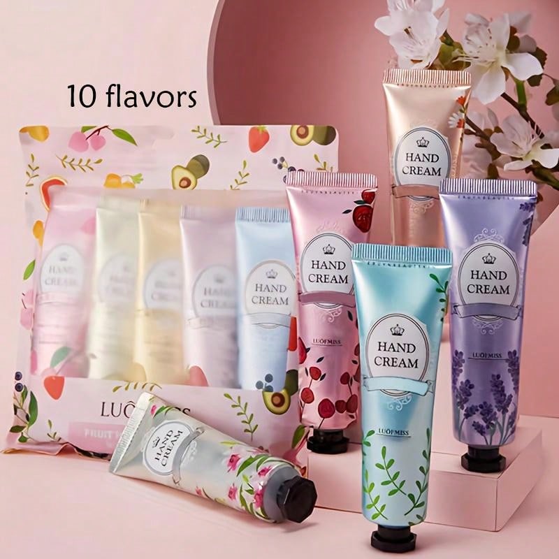 Shein - 5Pcs Gift Set Xiangfen Hand Cream - Deeply Moisturizing, Refining Pores, Tightening Skin, Reducing Fine Lines From Dry And Rough Hands
