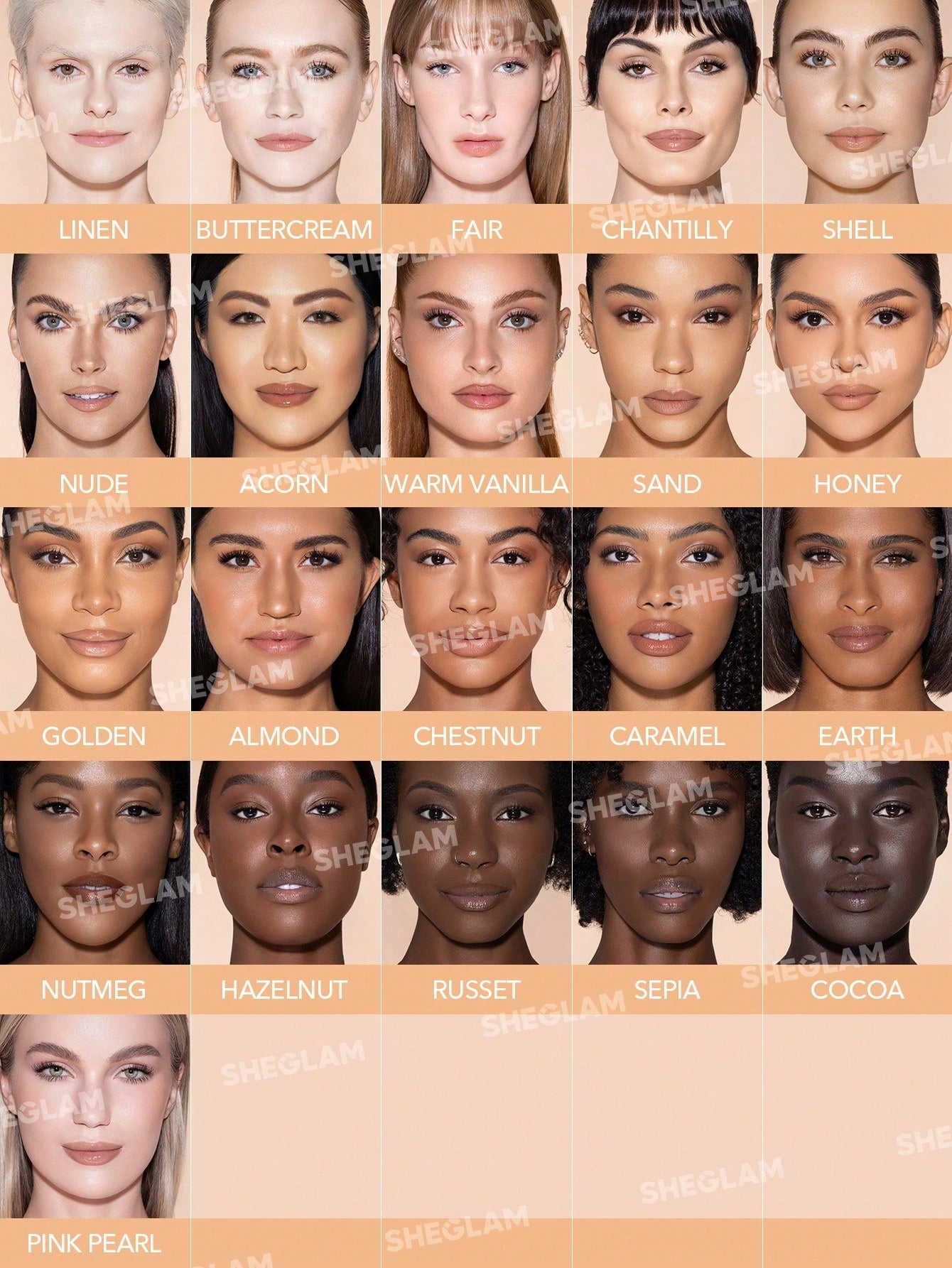 Shein - SHEGLAM Complexion Boost Concealer-Buttercream Sponge-Head Applicator Matte Liquid Concealer