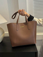 Shein - Large Capacity Tote Bag For Women, Korean Style, Ins Design, Versatile, High-End, Suitable For Commuting And School