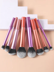 Shein - 8pcs Makeup Brush Set Multifunctional Beauty Tool For Quick Application
