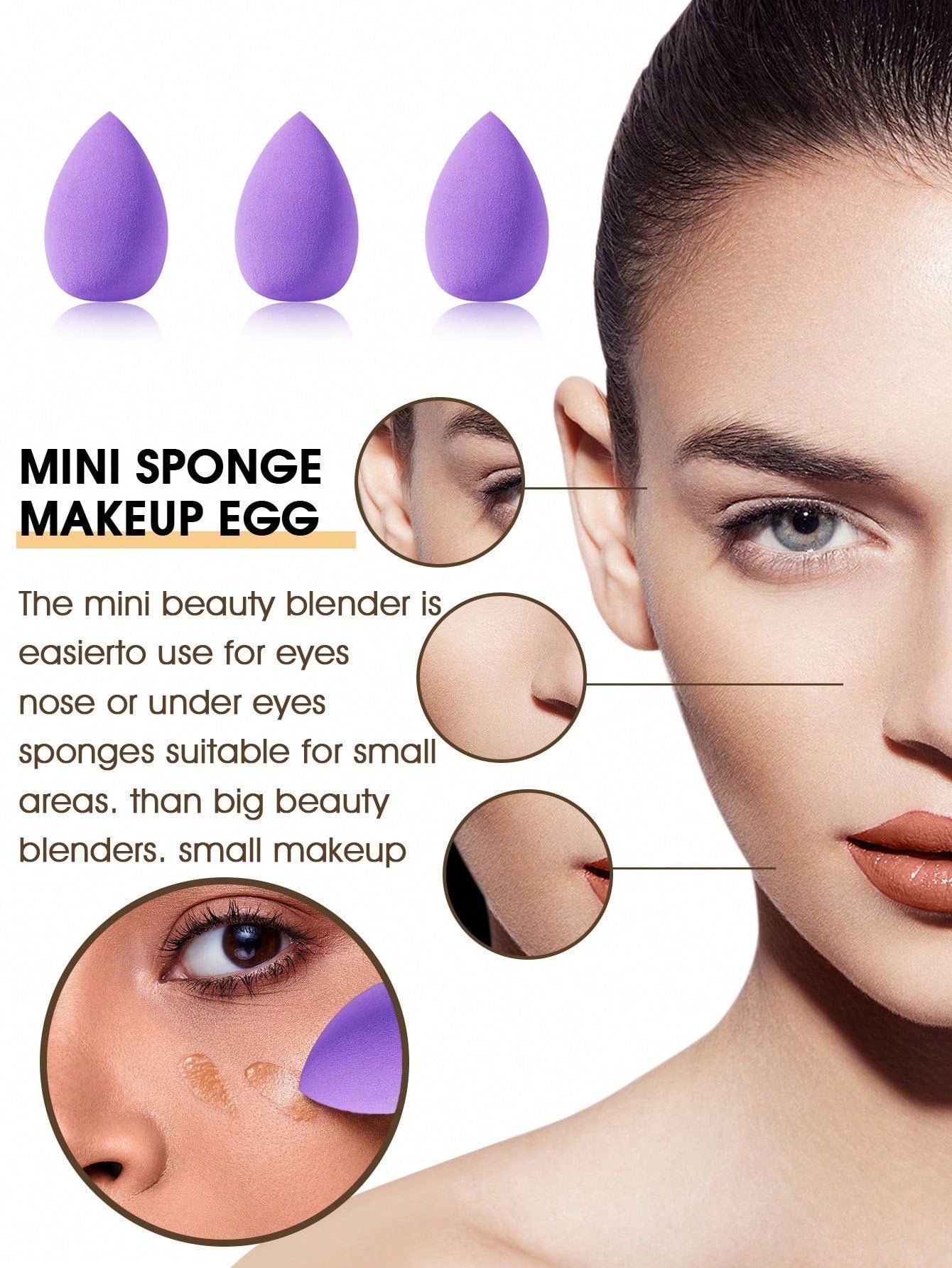 Shein - 20pcs Makeup Brush Set &1pc Makeup Brush Storage Stand 6PCS Makeup Puff 5PCS Makeup Sponge For Face Make-Up 1PCS Makeup Brush Cleaning Tools For Cleaning Makeup Brush