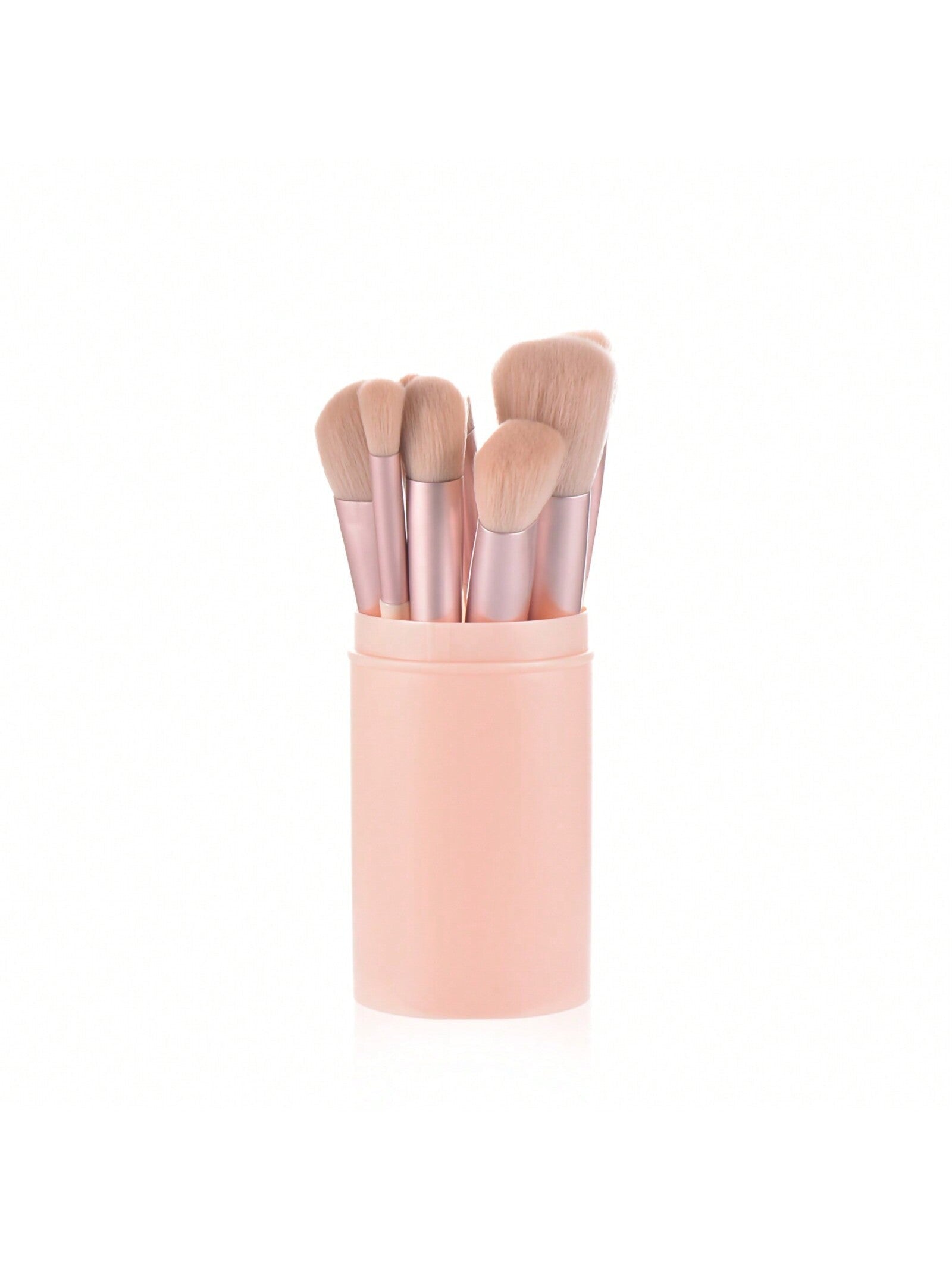 Shein - 10pcs Zero-Degree Series Makeup Brush Set - 4 Face Brushes And 6 Eye Brushes