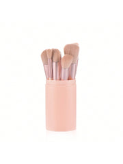 Shein - 10pcs Zero-Degree Series Makeup Brush Set - 4 Face Brushes And 6 Eye Brushes