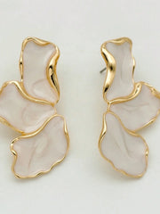 Shein - Elegant Flower Earrings For Women