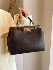 Shein - Fashion Hot European Retro Ladies Can Double-Sided Use Of Design Handbags