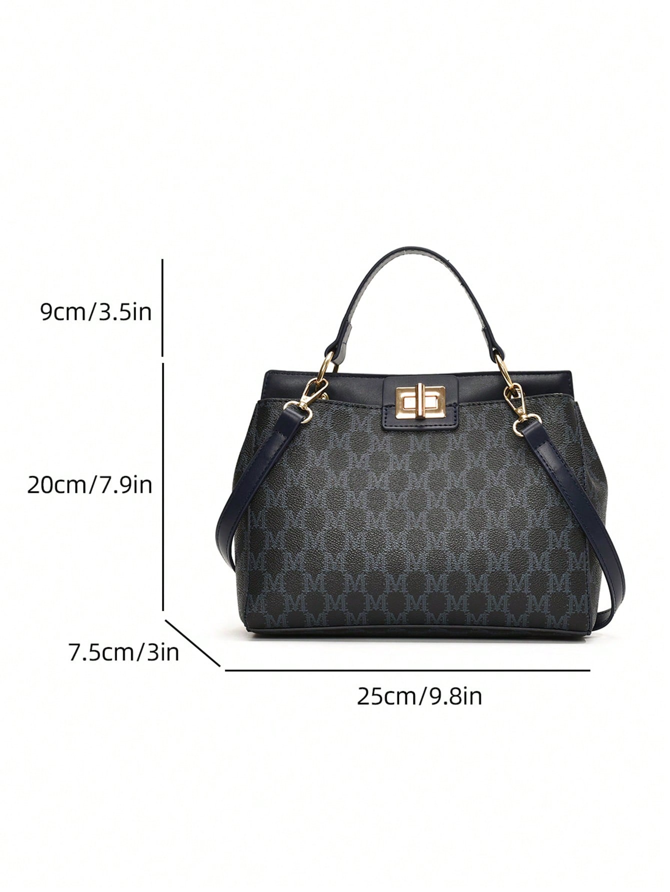 Shein - Fashion Hot European Retro Ladies Can Double-Sided Use Of Design Handbags